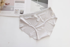 One inner brief, one mid waist with lace