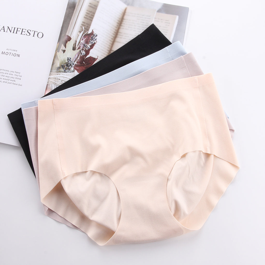 One comfortable faux silk brief