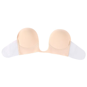 Bra without shoulder strap