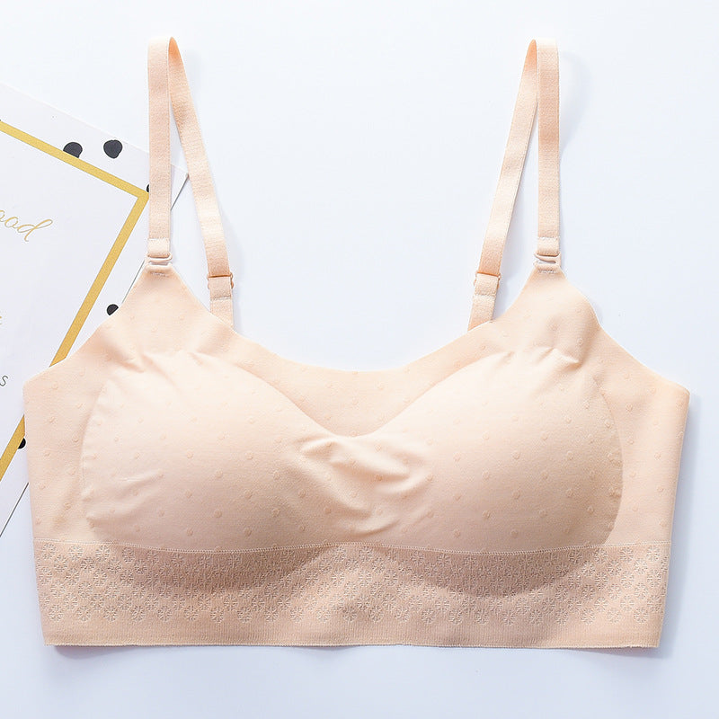 Wire free bra