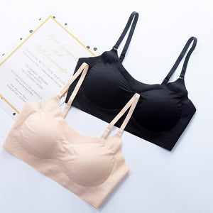 Wire free bra