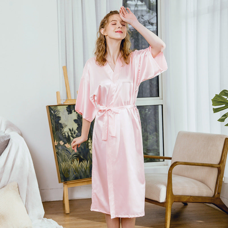 Rob silk long sleepwear