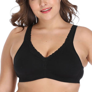 Comfortable cotton bra