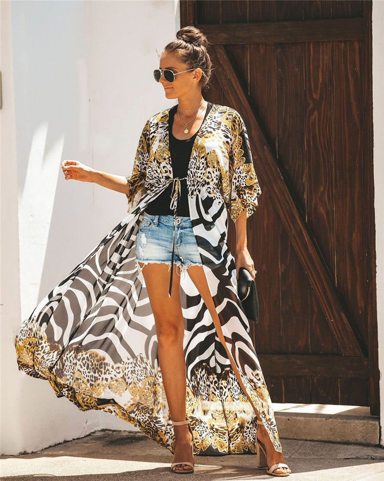 Long beach caftan