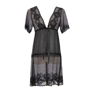 Sexy lace night dress