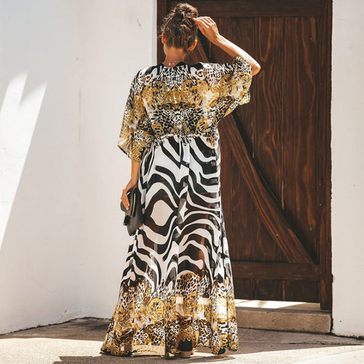 Long beach caftan