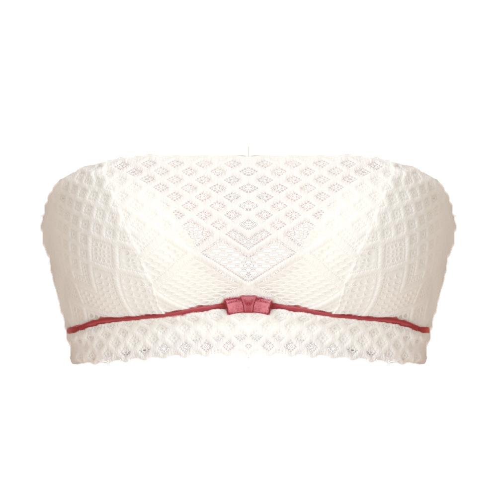 Lace strapless bra