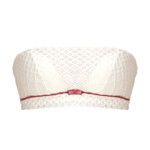 Lace strapless bra