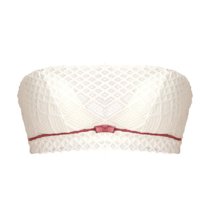 Lace strapless bra