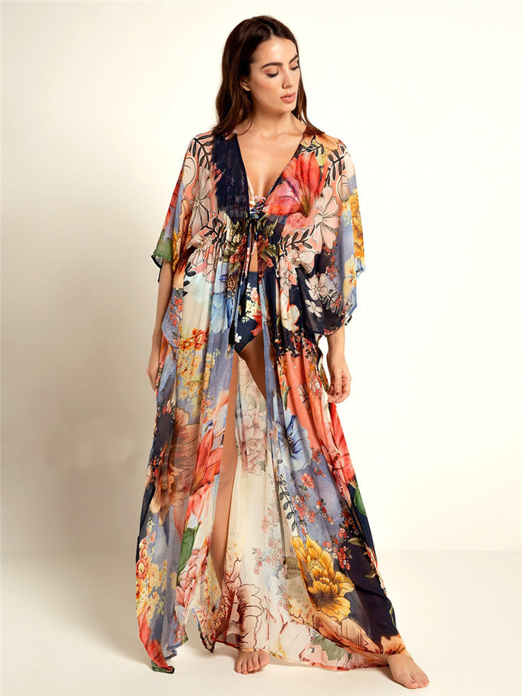 Long beach caftan