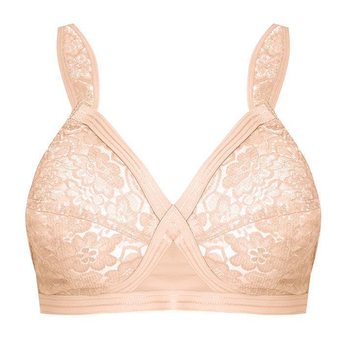 Large lace bra