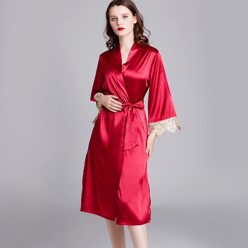 Rob silk long sleepwear