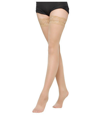 Sexy transparent stockings with lace