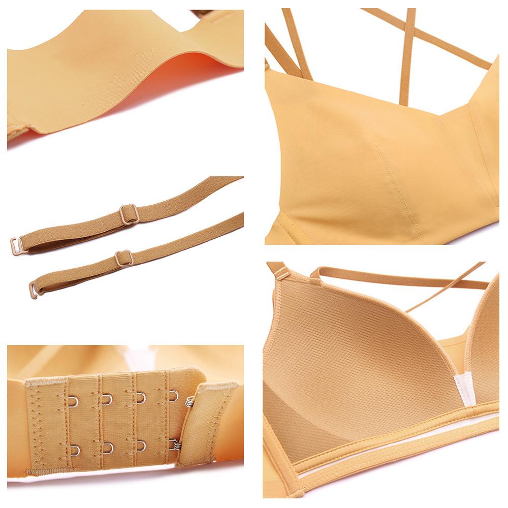 Wire free bra