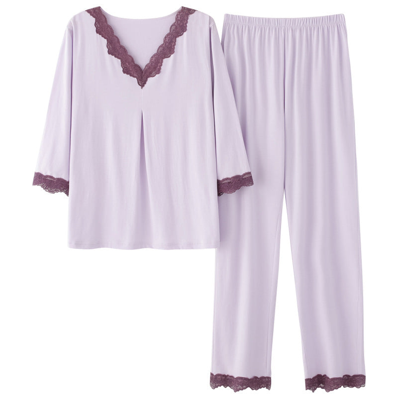 Comfortable cotton pajamas set