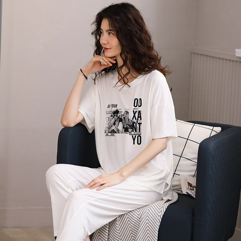 Comfortable home pajamas set