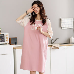 Cotton long dress