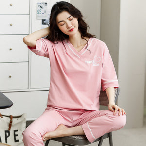 Cotton pajama set