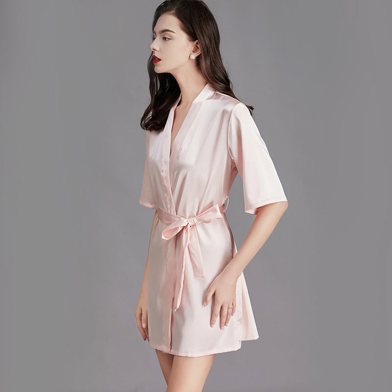 Artificial silk sleepwear