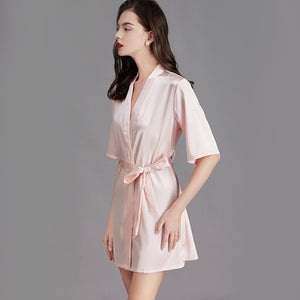 Artificial silk sleepwear