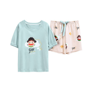 Home cotton pajamas set