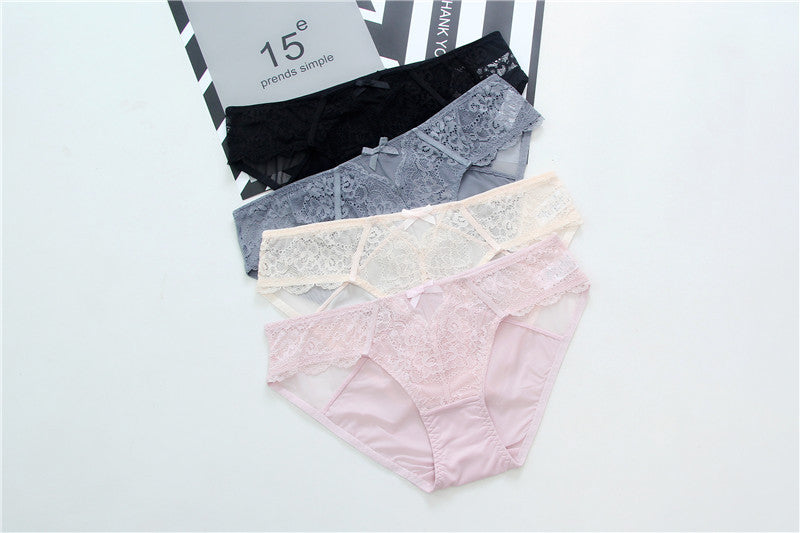 One lace sexy low waist panties