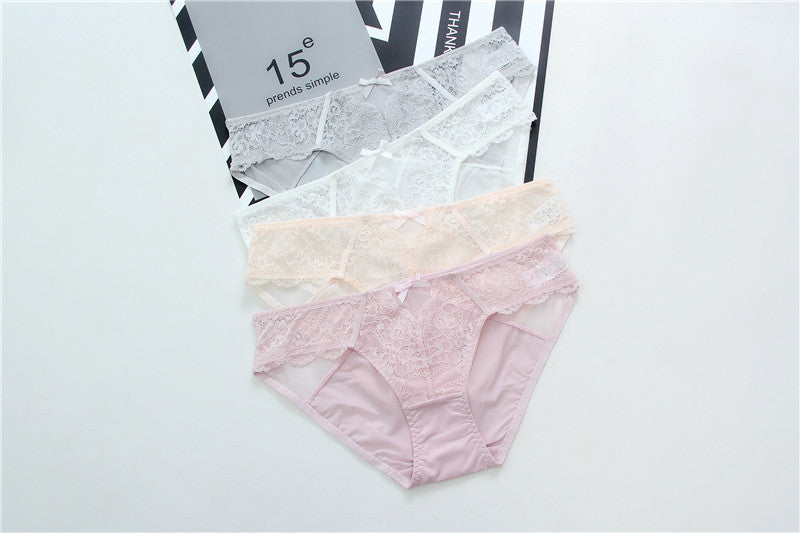 One lace sexy low waist panties