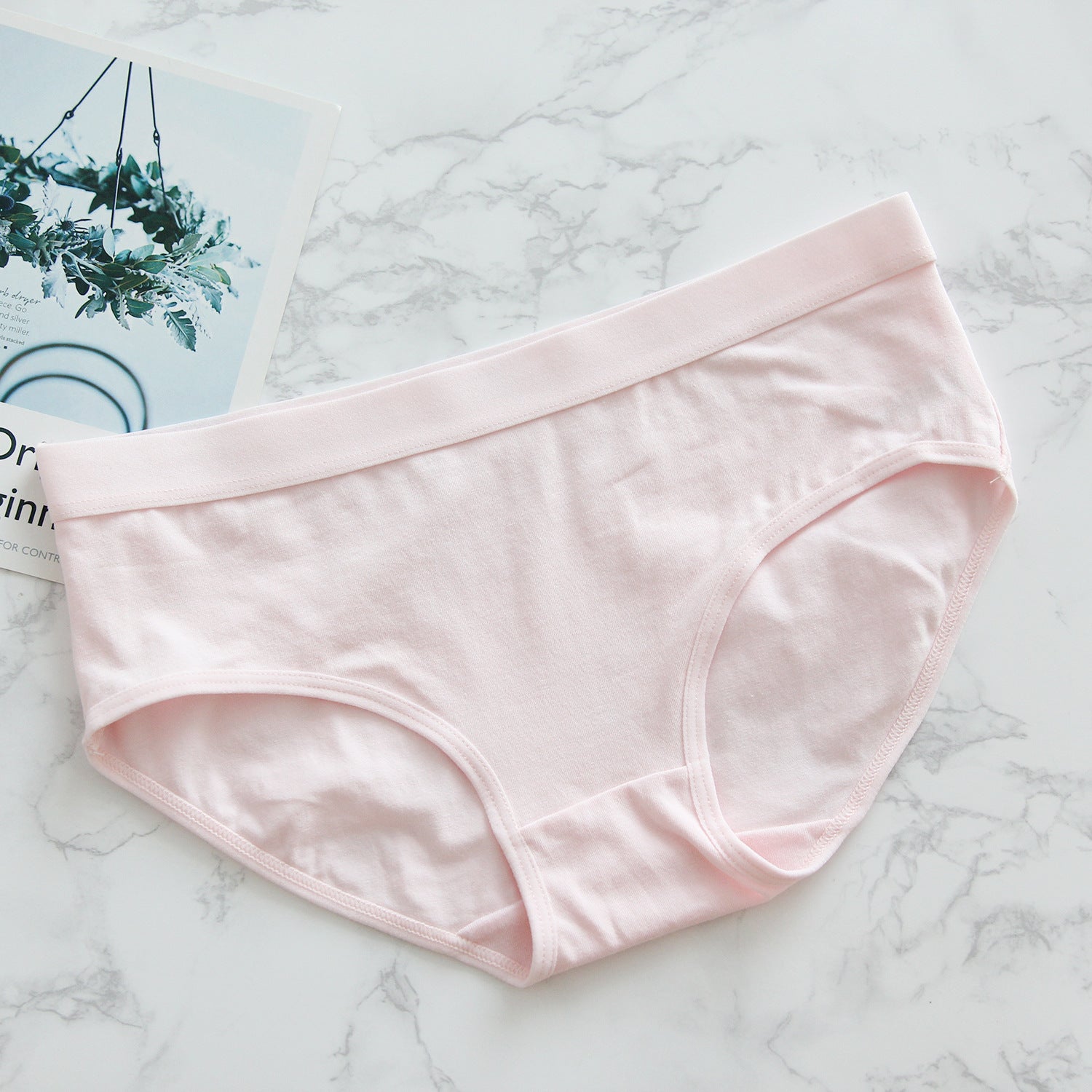 One cotton inner brief