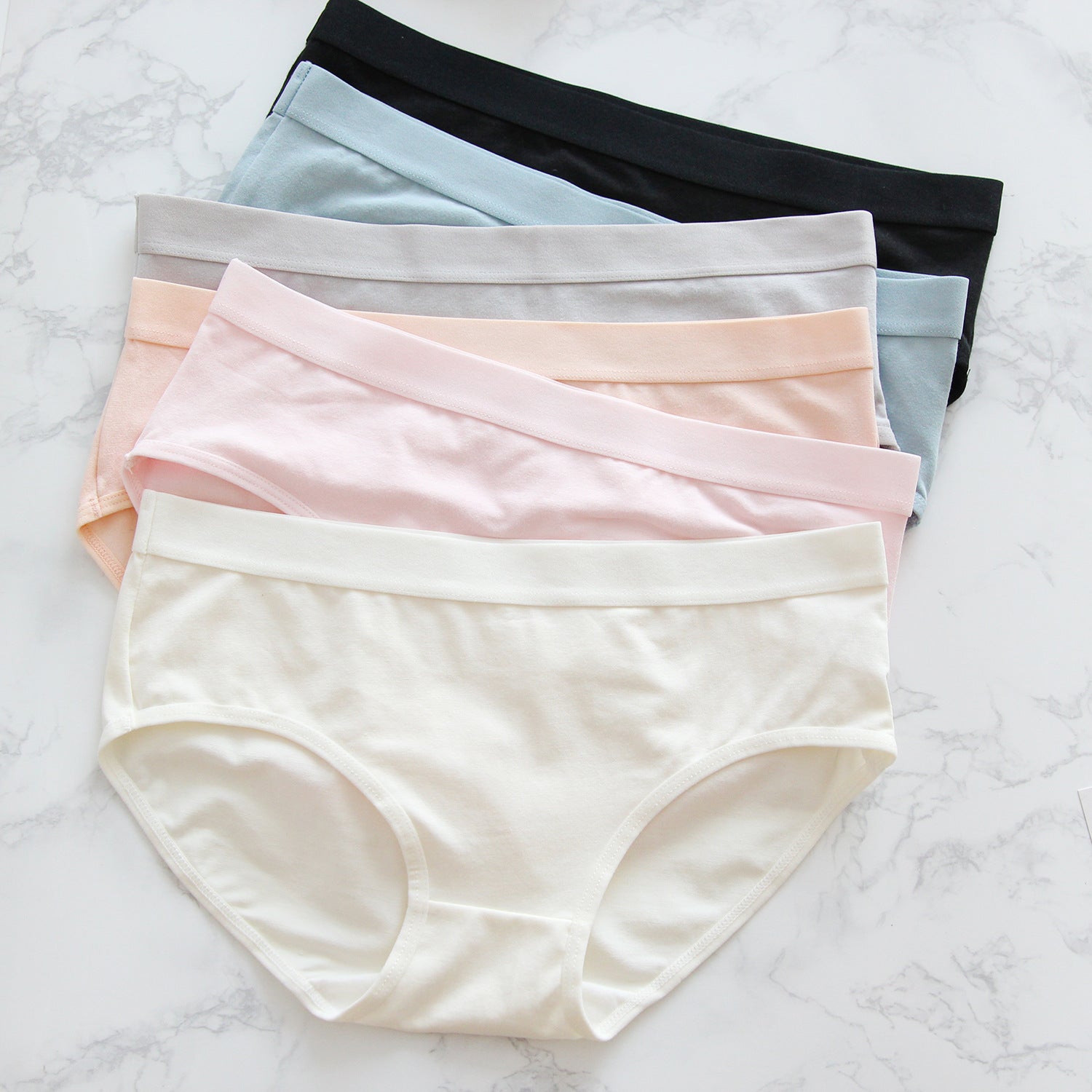 One cotton inner brief