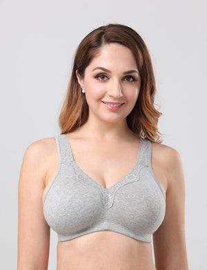 Comfortable cotton bra