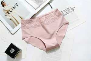 One high-waist cotton brief