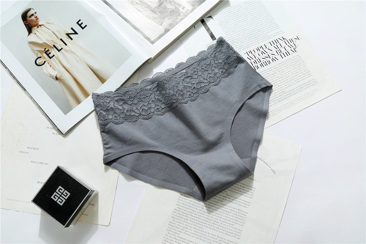 One high-waist cotton brief