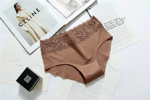 One high-waist cotton brief