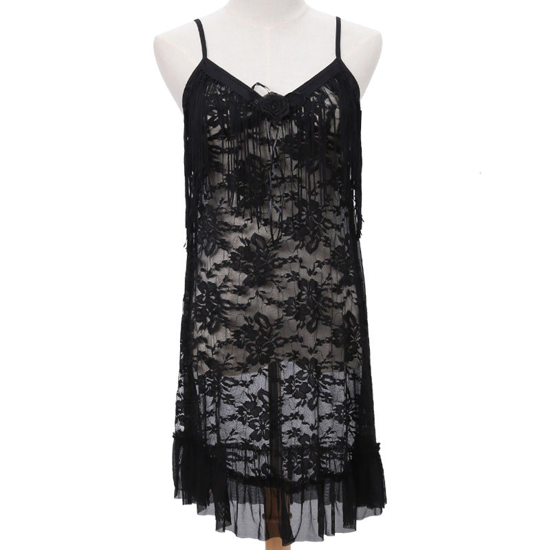 Sexy lace night dress