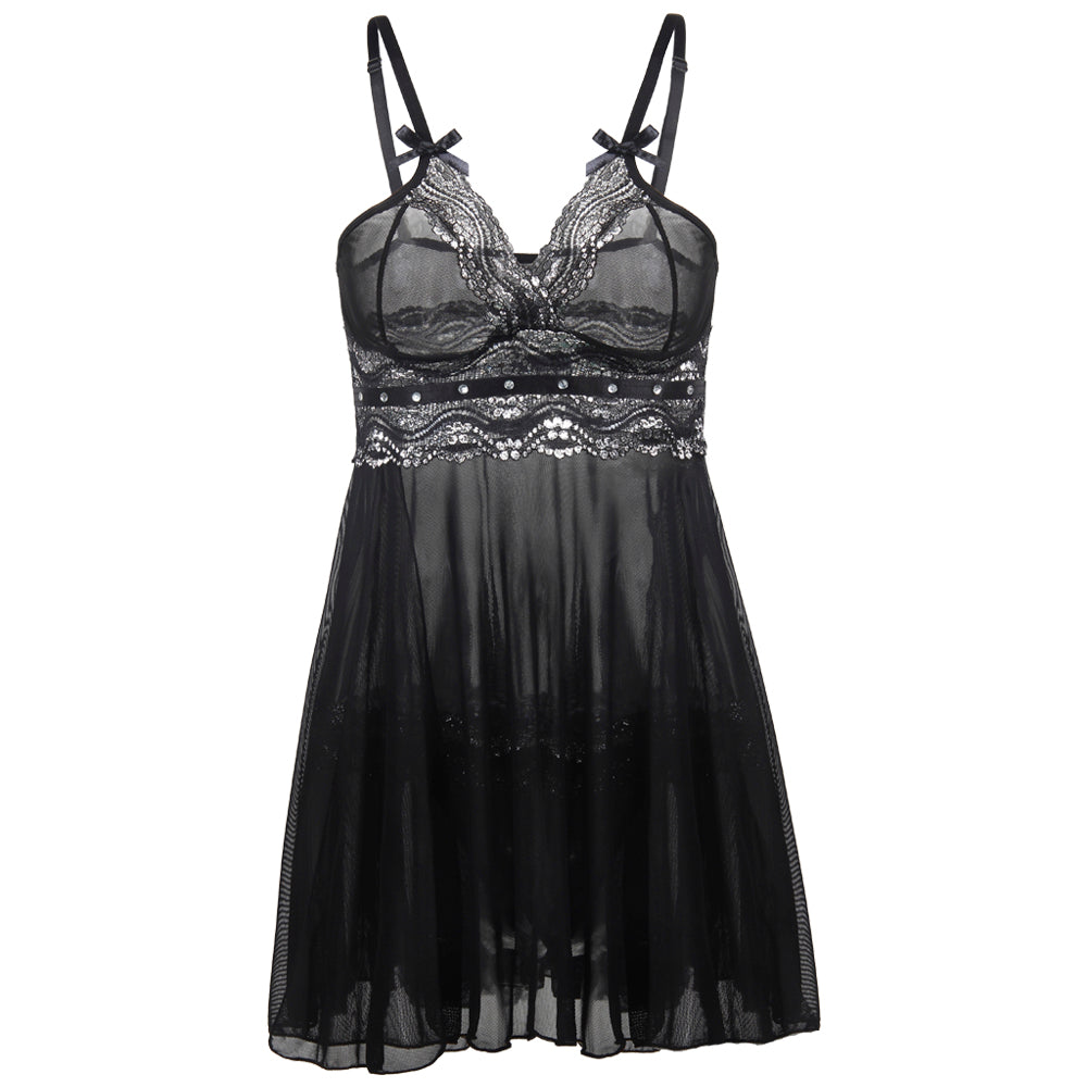 Sexy lace night dress