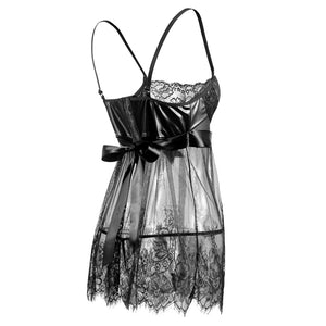 Lace sexy night dress